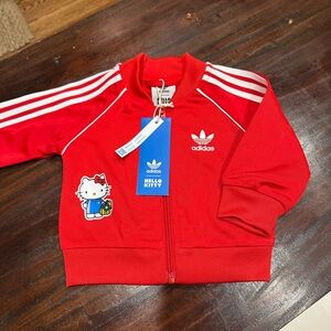 NWT Adidas x Hello Kitty Track Jacket - 3 mos